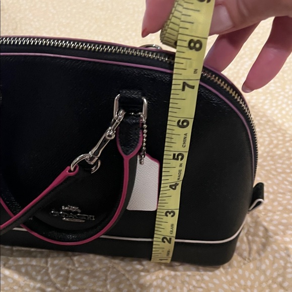 Coach Black and Pink Satchel - Picture 6 of 6
